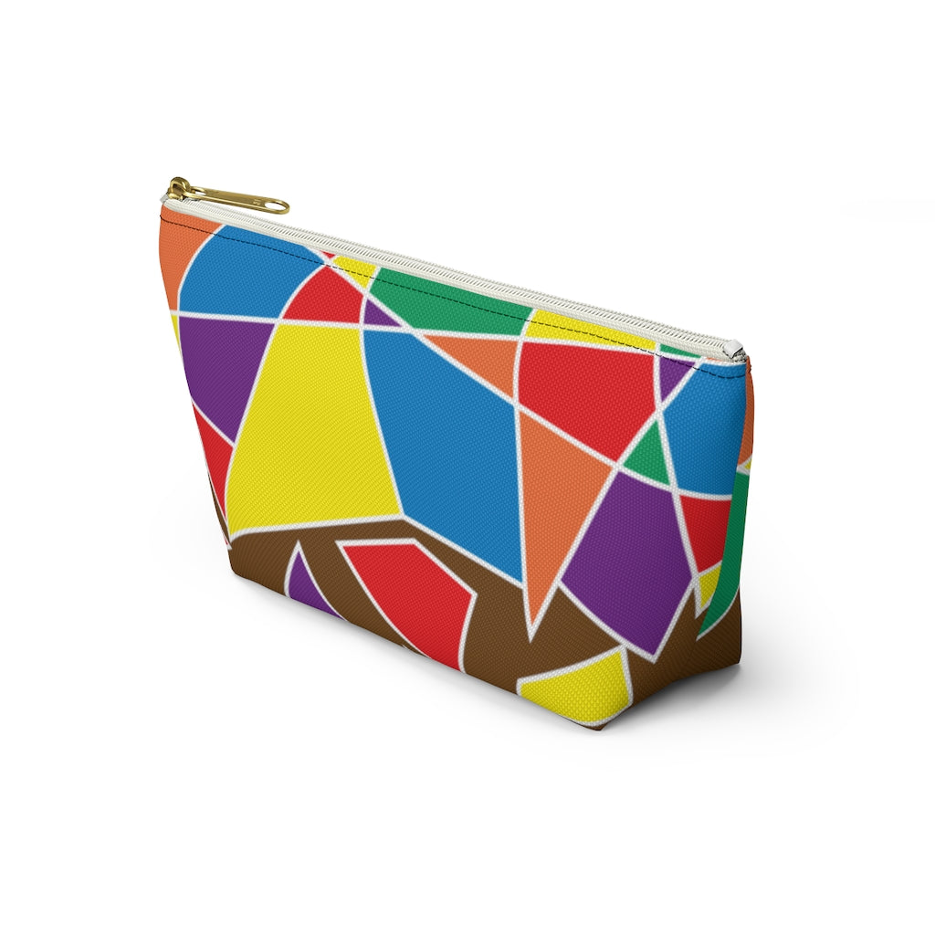 Pouch - Chocolate Rainbow Prism - 2 sizes
