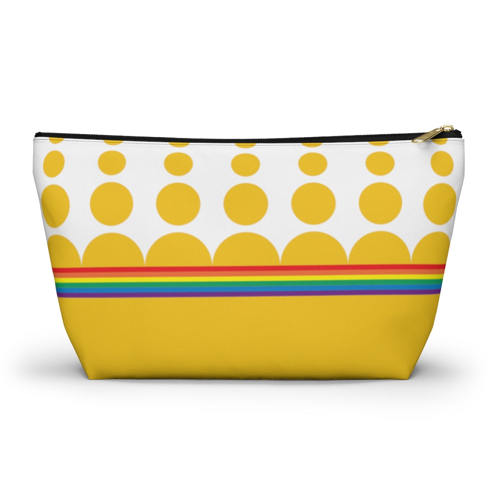 Pouch - Golden Rainbow Dots - 2 sizes