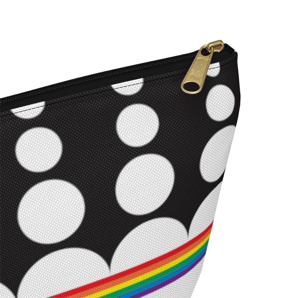 Pouch - Snow Rainbow Dots - 2 sizes