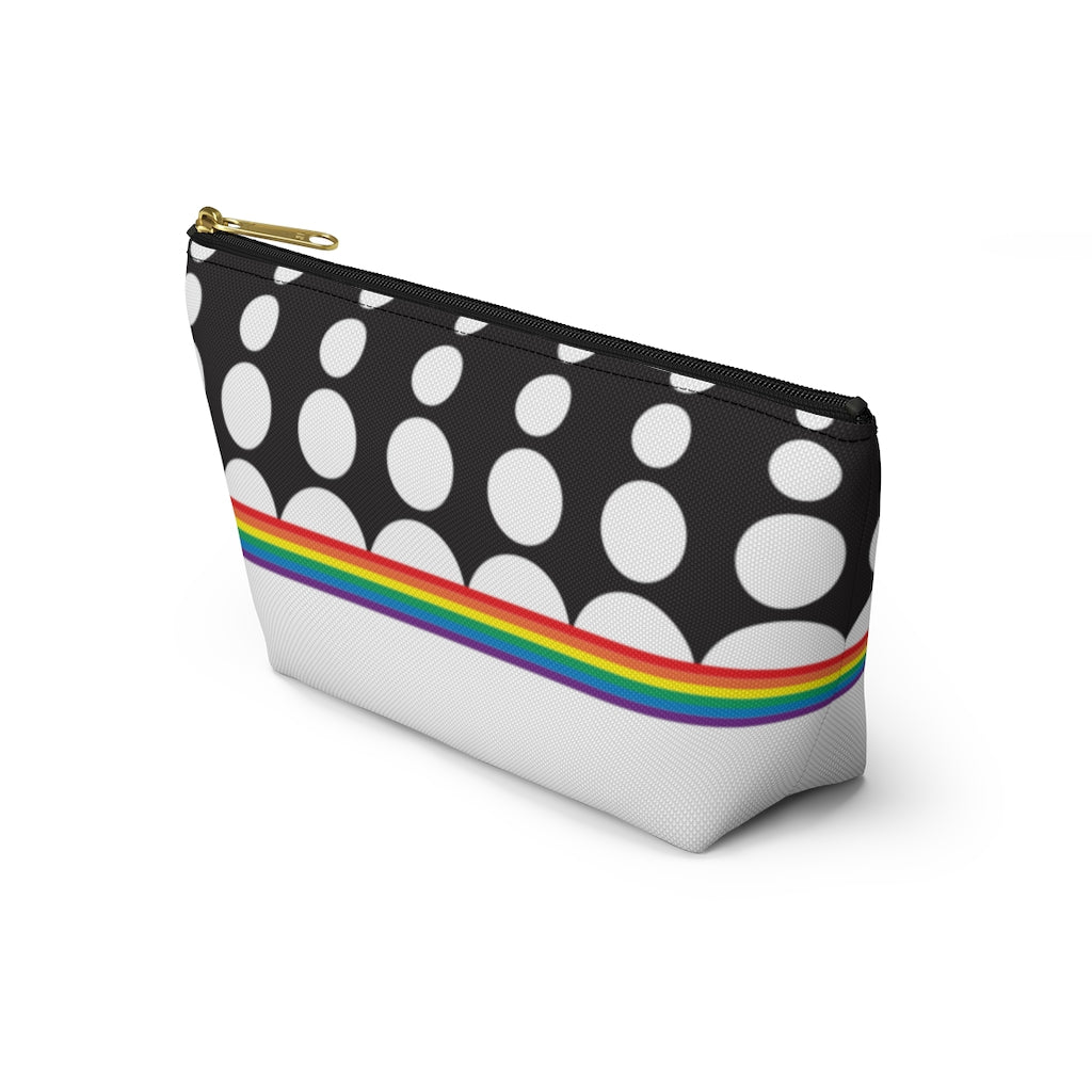 Pouch - Snow Rainbow Dots - 2 sizes