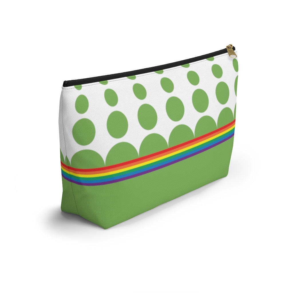 Pouch - Peridot Rainbow Dots - 2 sizes