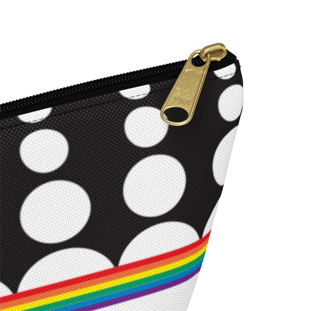 Pouch - Snow Rainbow Dots - 2 sizes