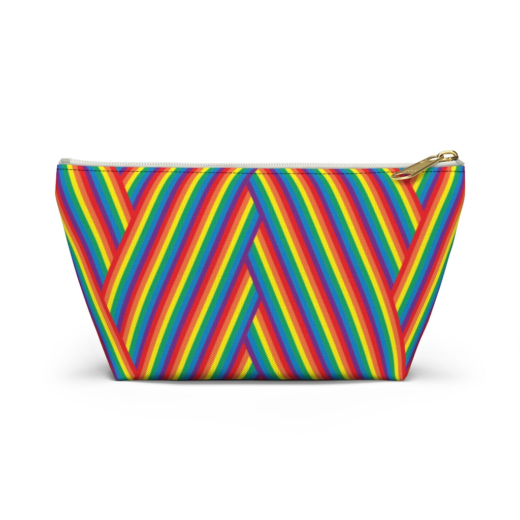 Pouch - Rainbow Herringbone - 2 sizes