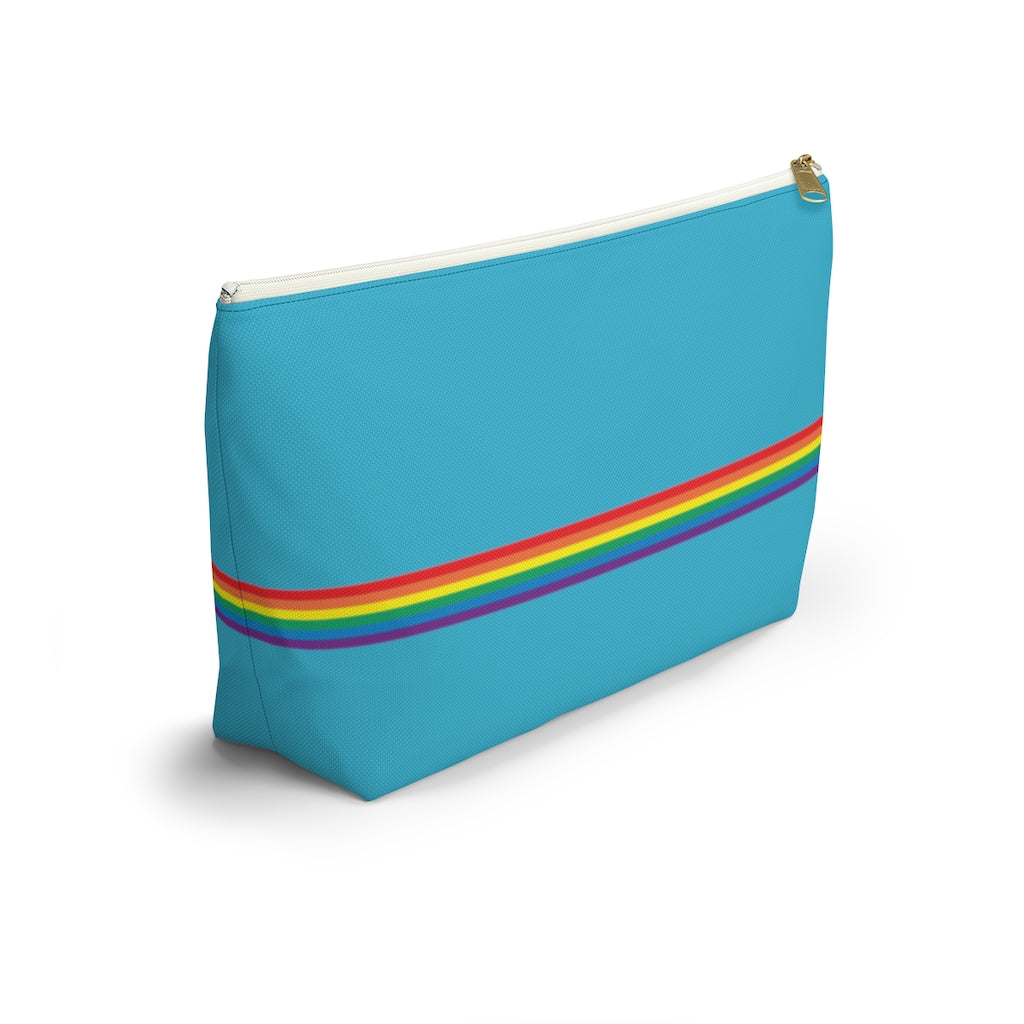 Pouch - Robin's Egg Rainbow - 2 sizes
