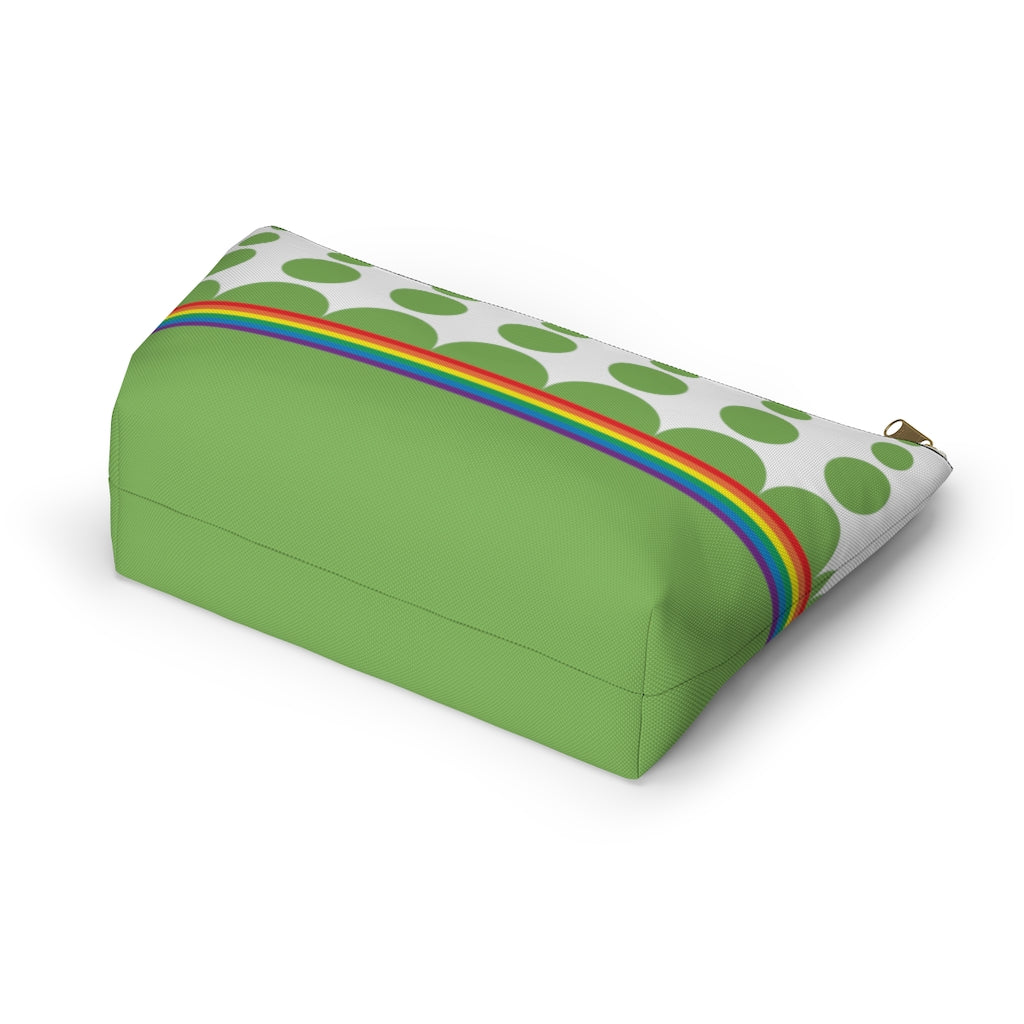 Pouch - Peridot Rainbow Dots - 2 sizes