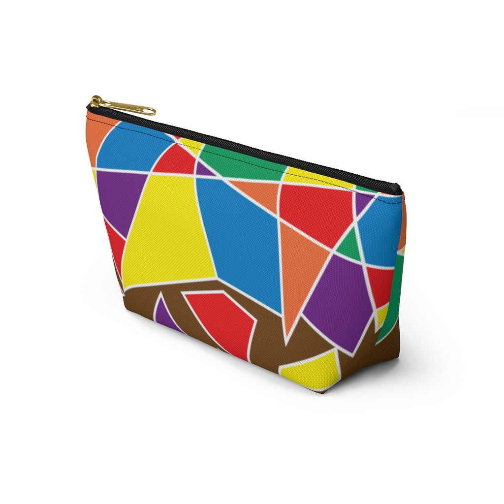 Pouch - Chocolate Rainbow Prism - 2 sizes