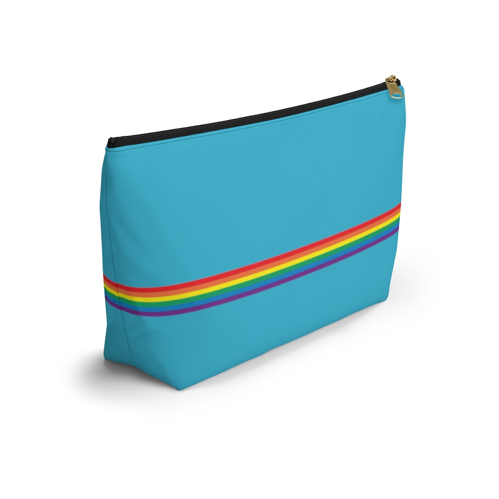 Pouch - Robin's Egg Rainbow - 2 sizes
