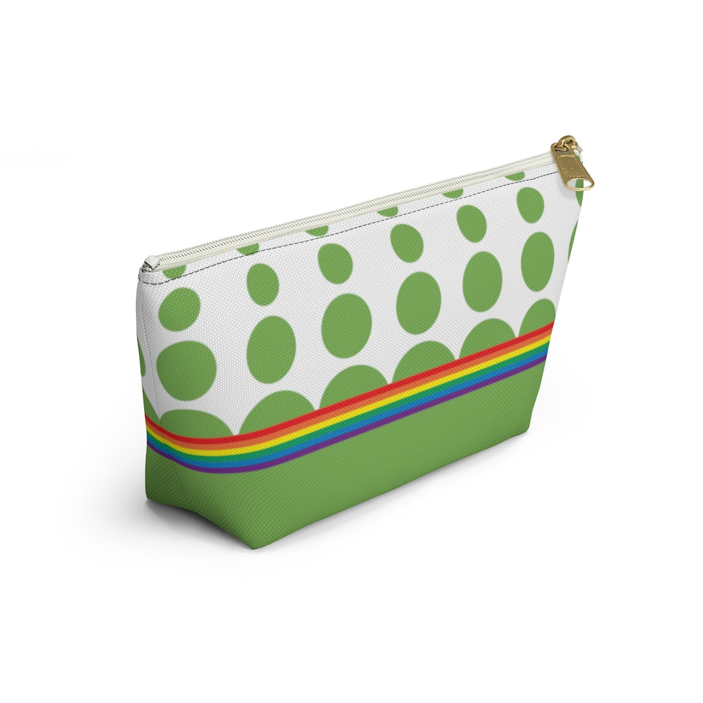 Pouch - Peridot Rainbow Dots - 2 sizes