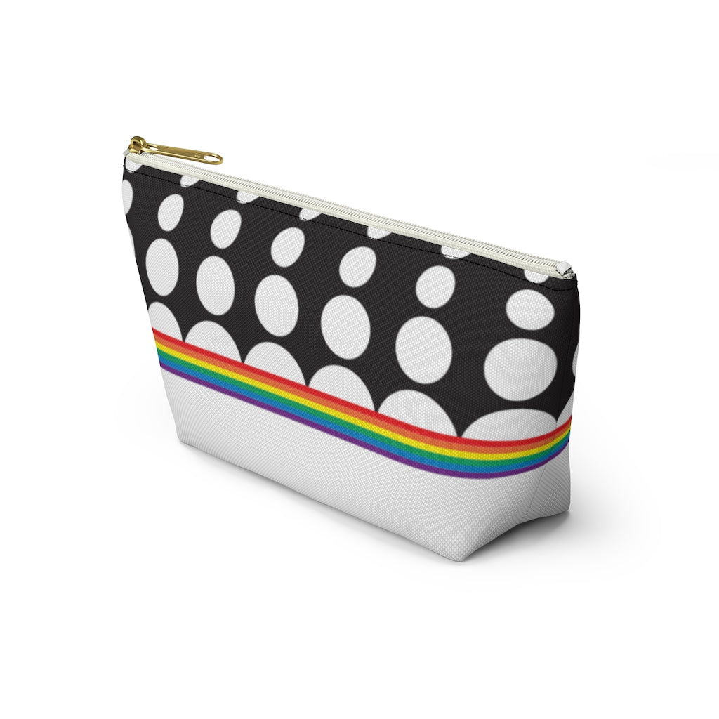 Pouch - Snow Rainbow Dots - 2 sizes