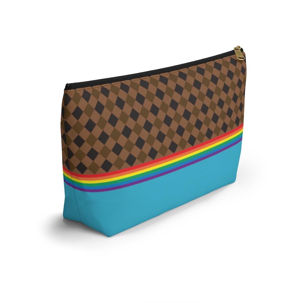 Pouch - Robin's Egg Rainbow Truffle - 2 sizes