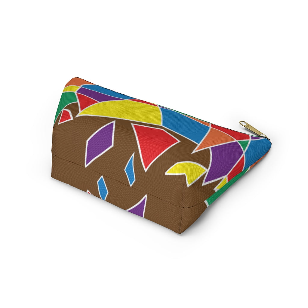 Pouch - Chocolate Rainbow Prism - 2 sizes