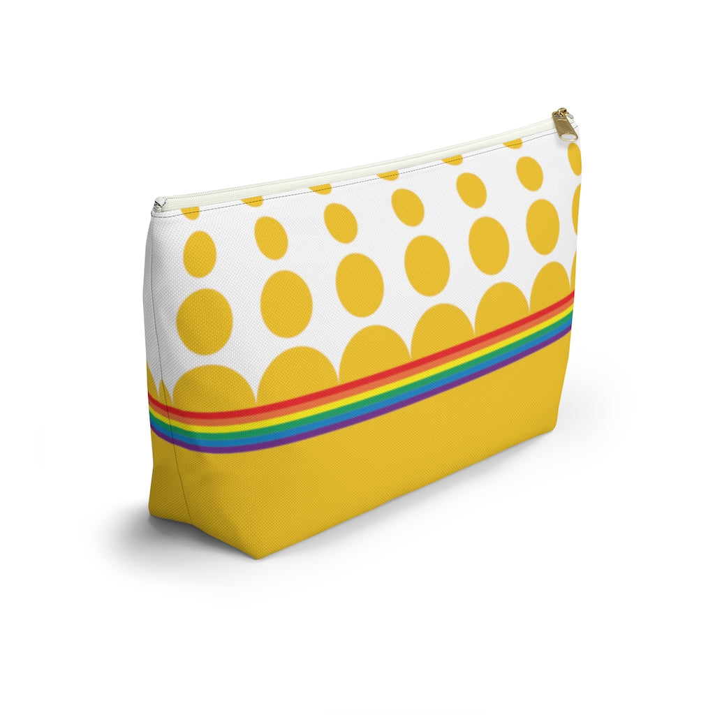 Pouch - Golden Rainbow Dots - 2 sizes
