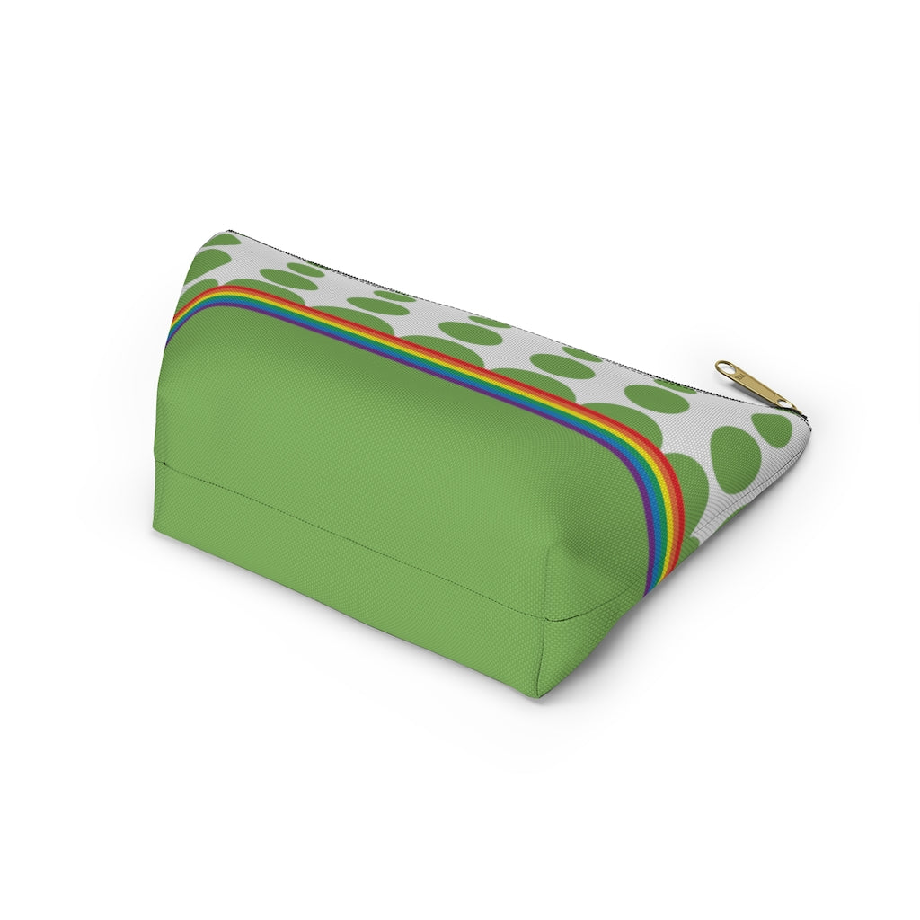 Pouch - Peridot Rainbow Dots - 2 sizes