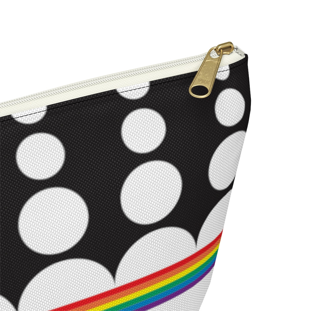 Pouch - Snow Rainbow Dots - 2 sizes