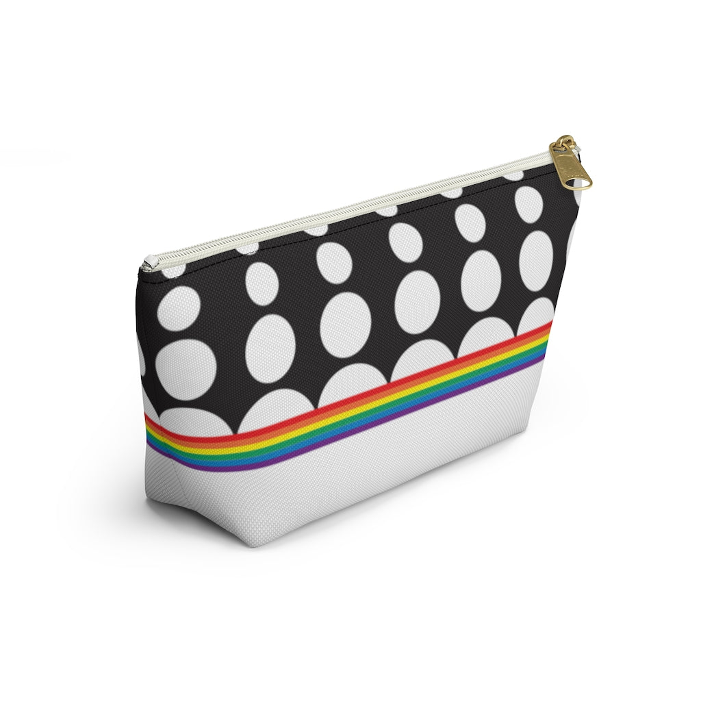 Pouch - Snow Rainbow Dots - 2 sizes