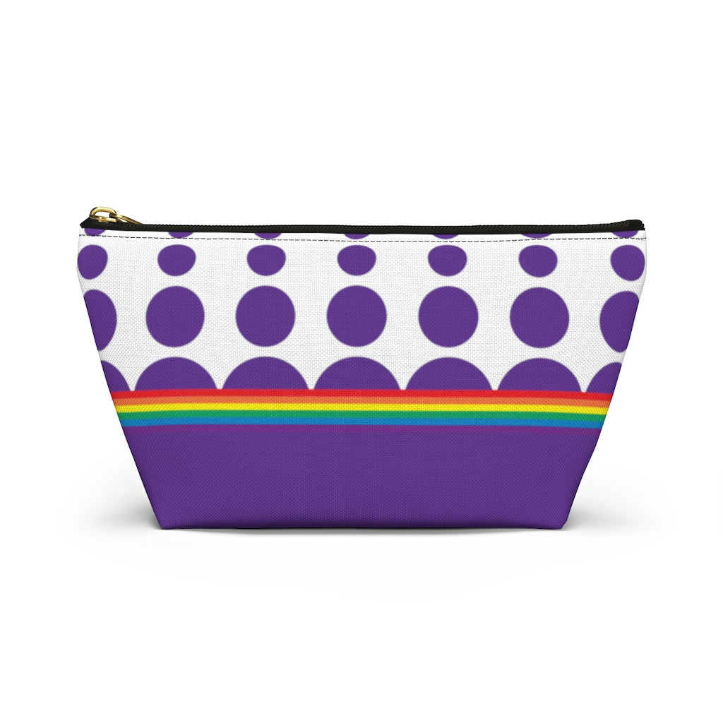 Pouch - Royal Rainbow Dots - 2 sizes