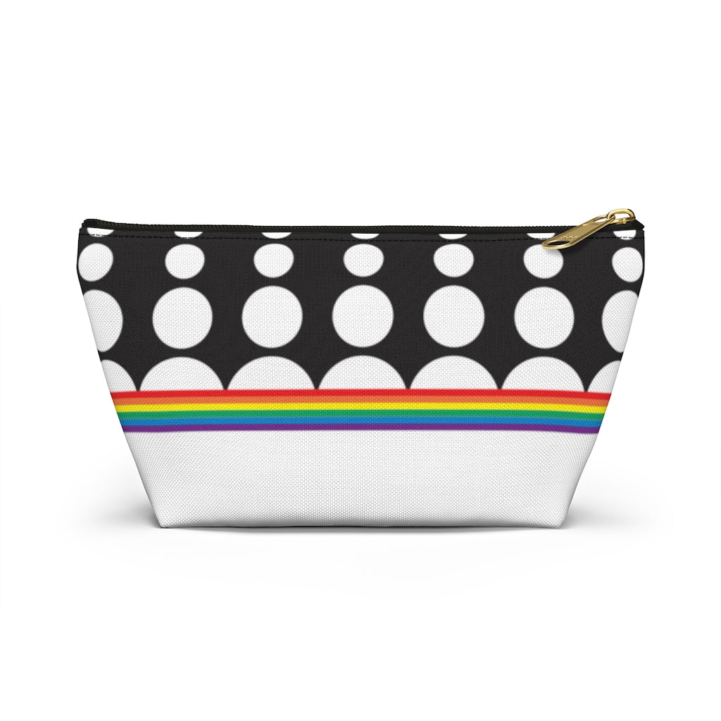 Pouch - Snow Rainbow Dots - 2 sizes