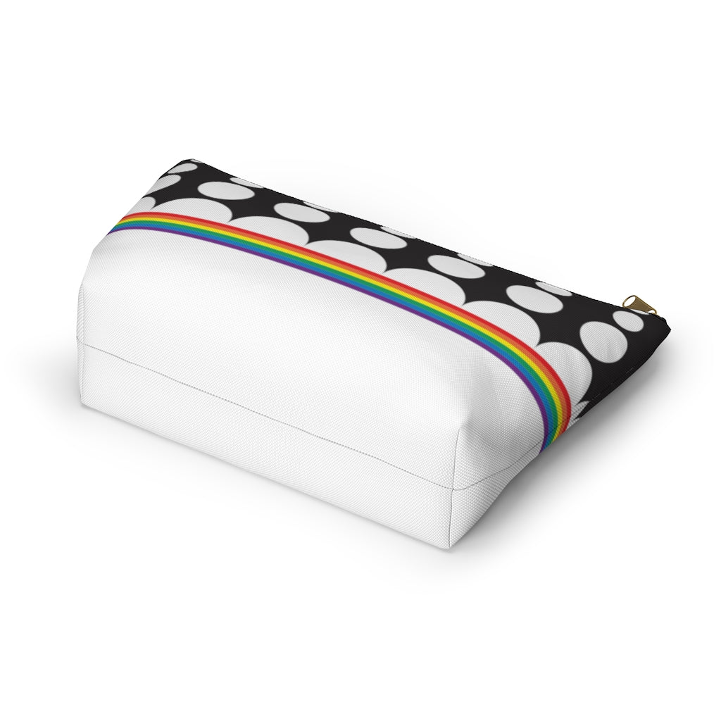 Pouch - Snow Rainbow Dots - 2 sizes