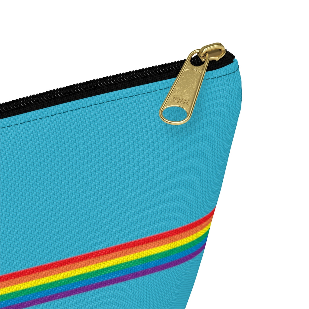 Pouch - Robin's Egg Rainbow - 2 sizes