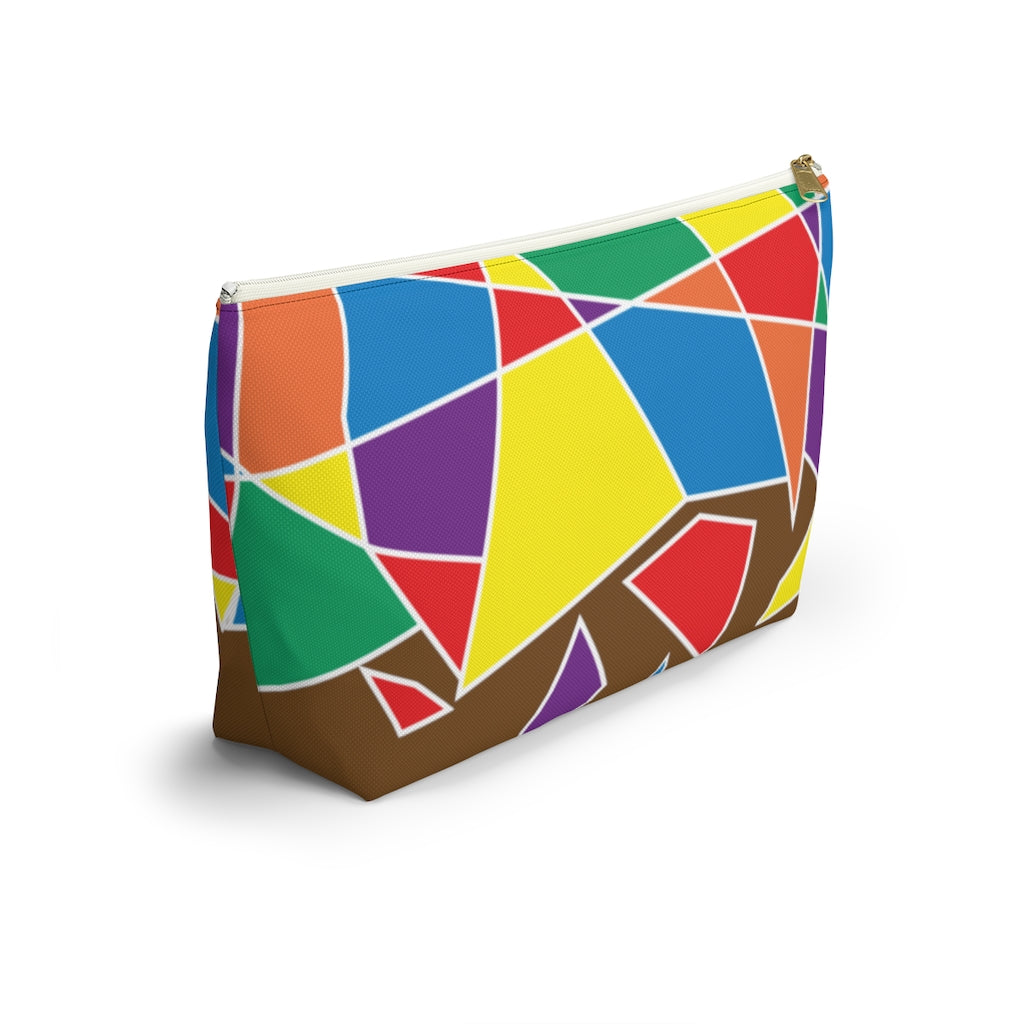 Pouch - Chocolate Rainbow Prism - 2 sizes