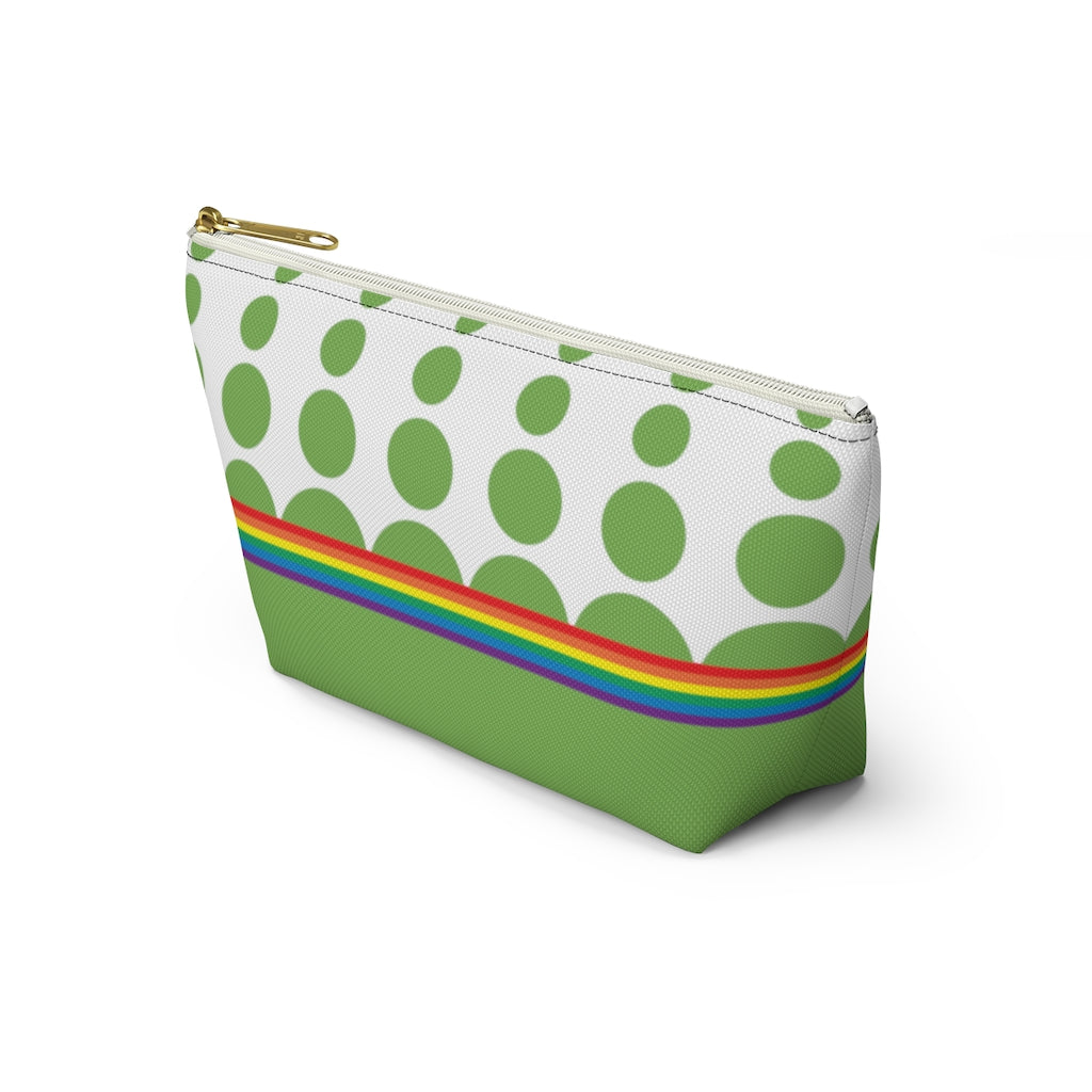 Pouch - Peridot Rainbow Dots - 2 sizes