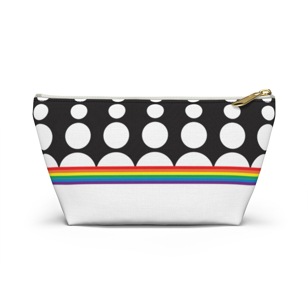 Pouch - Snow Rainbow Dots - 2 sizes