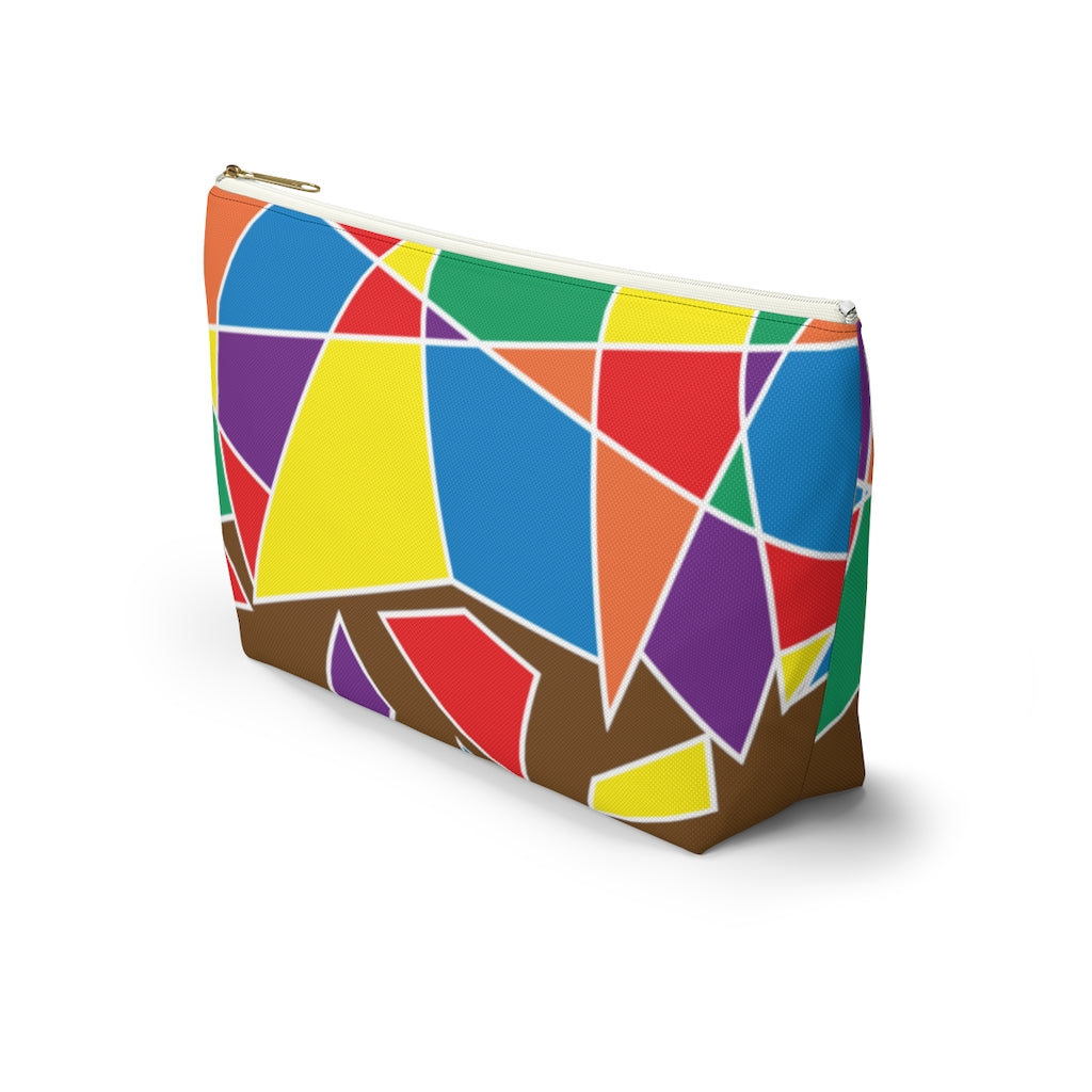 Pouch - Chocolate Rainbow Prism - 2 sizes