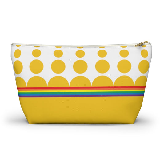 Pouch - Golden Rainbow Dots - 2 sizes