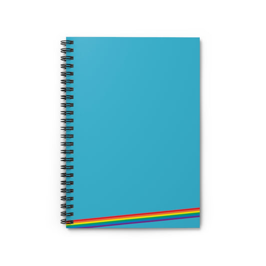 Notebook of Possibilities - Ruled Line - Robin's Egg Rainbow