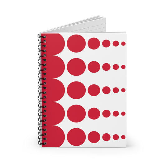 Notebook of Possibilities - Ruled Line - Ruby Dots