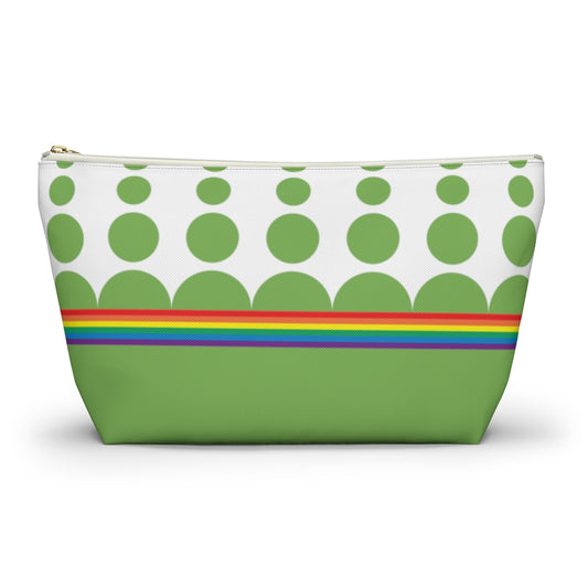 Pouch - Peridot Rainbow Dots - 2 sizes