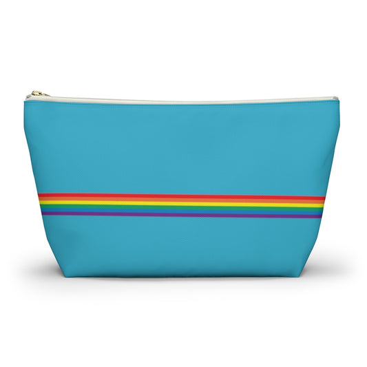 Pouch - Robin's Egg Rainbow - 2 sizes