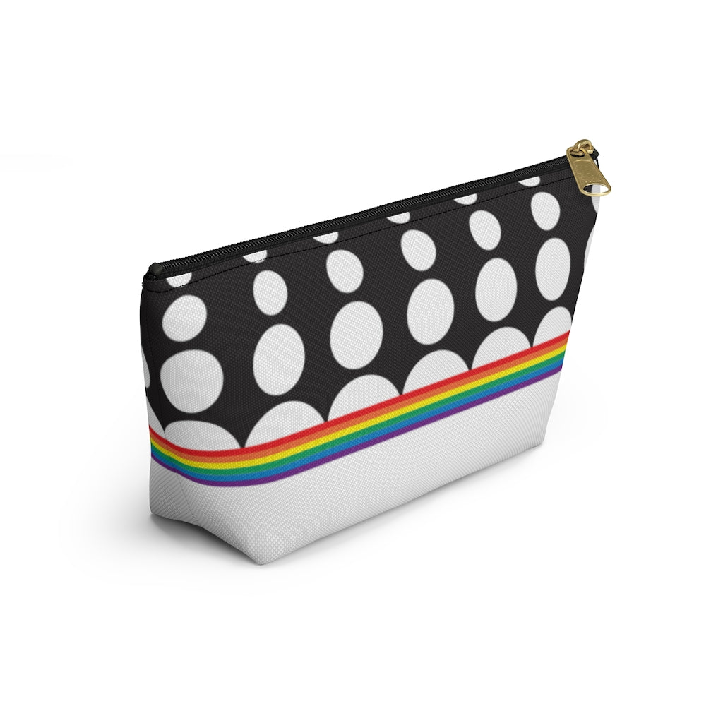 Pouch - Snow Rainbow Dots - 2 sizes