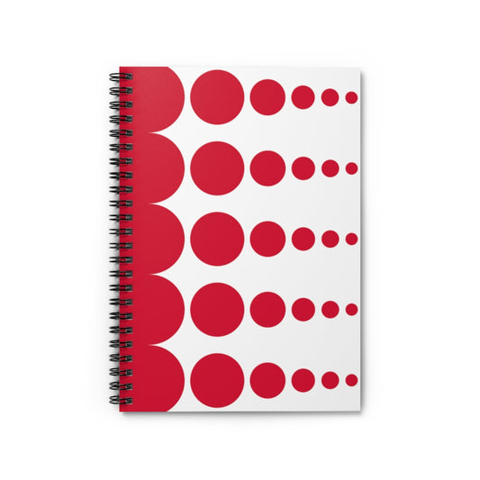 Notebook of Possibilities - Ruled Line - Ruby Dots
