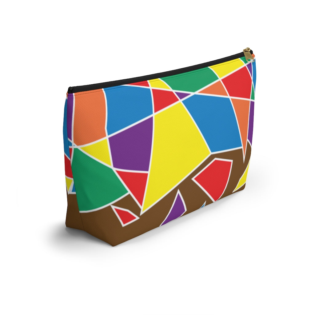 Pouch - Chocolate Rainbow Prism - 2 sizes