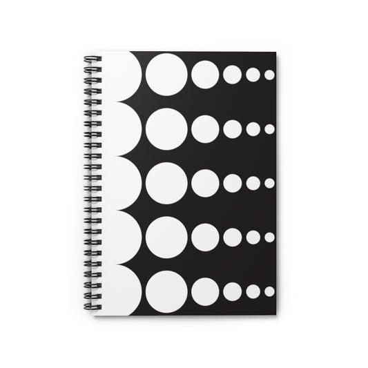 Notebook of Possibilities - Ruled Line - Snow Dots
