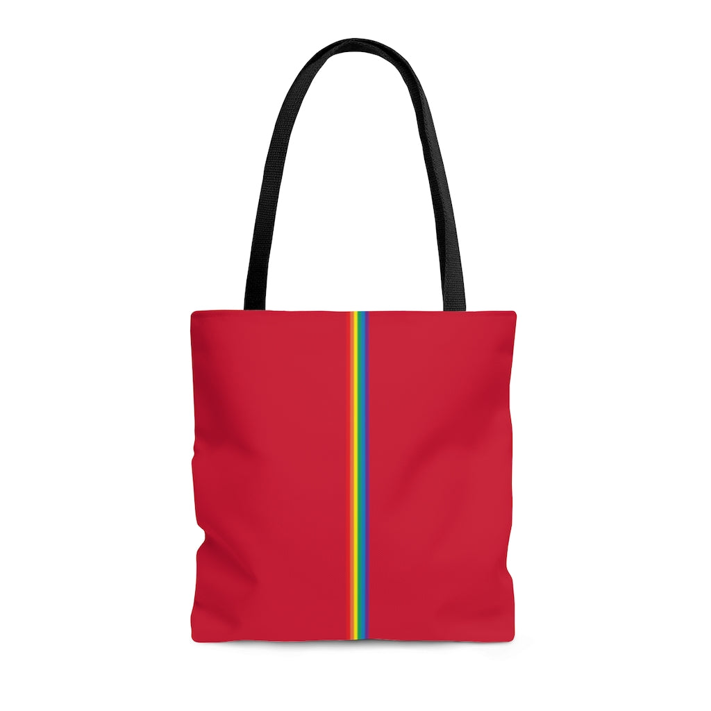 Tote Bag - Ruby Rainbow - 3 sizes