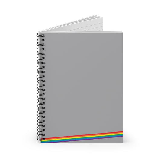 Notebook of Possibilities - Ruled Line - Misty Rainbow