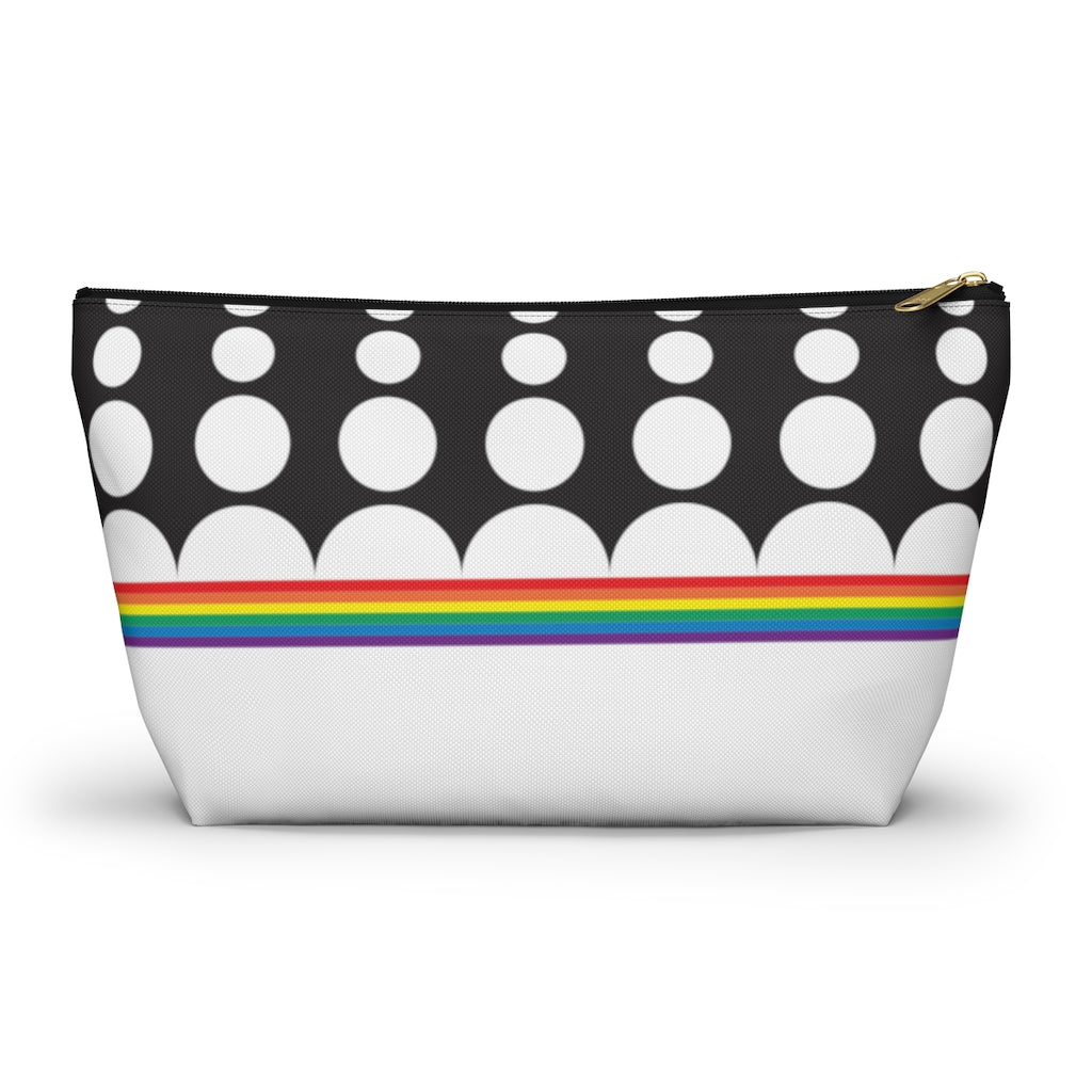 Pouch - Snow Rainbow Dots - 2 sizes