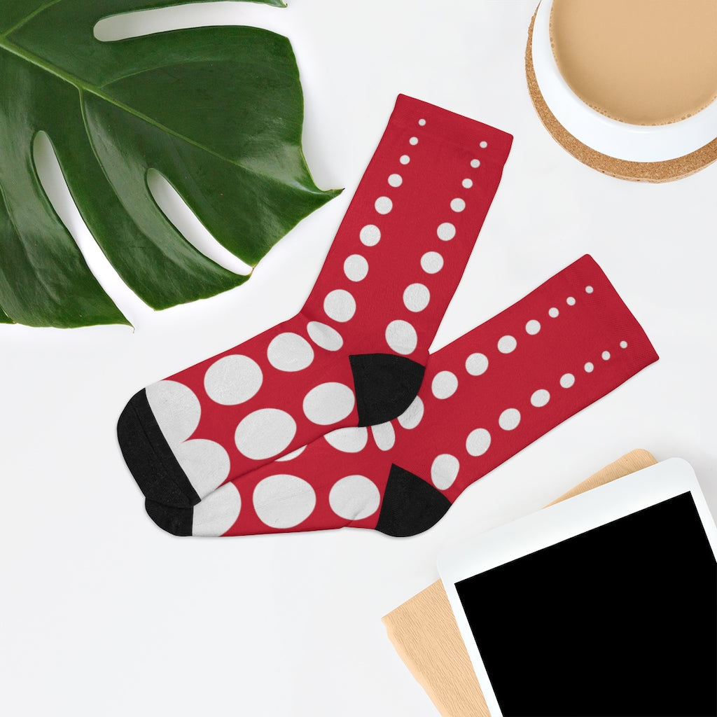 Socks - Ruby Dots