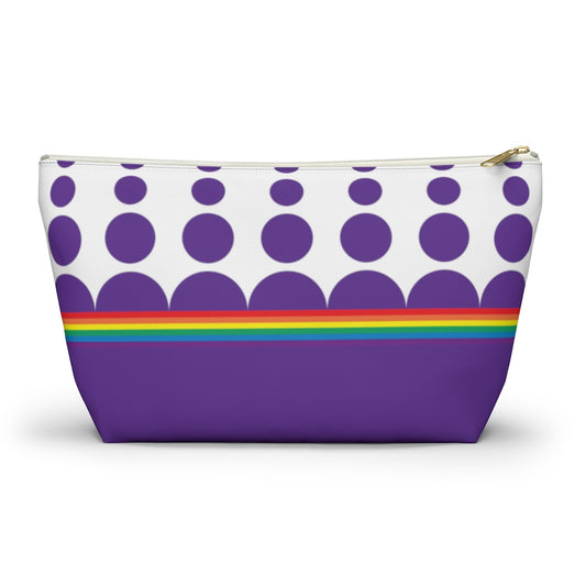 Pouch - Royal Rainbow Dots - 2 sizes