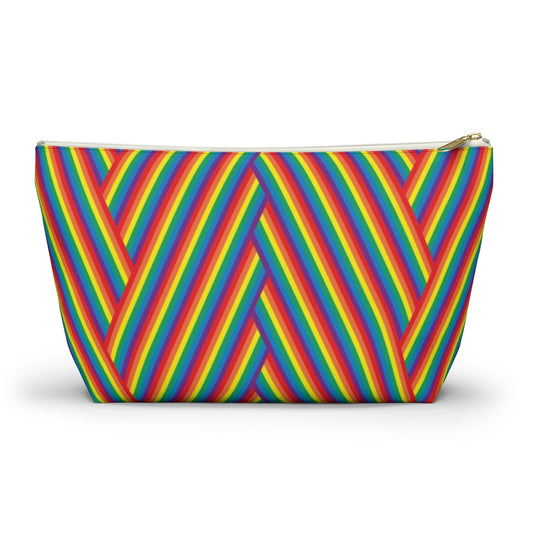 Pouch - Rainbow Herringbone - 2 sizes