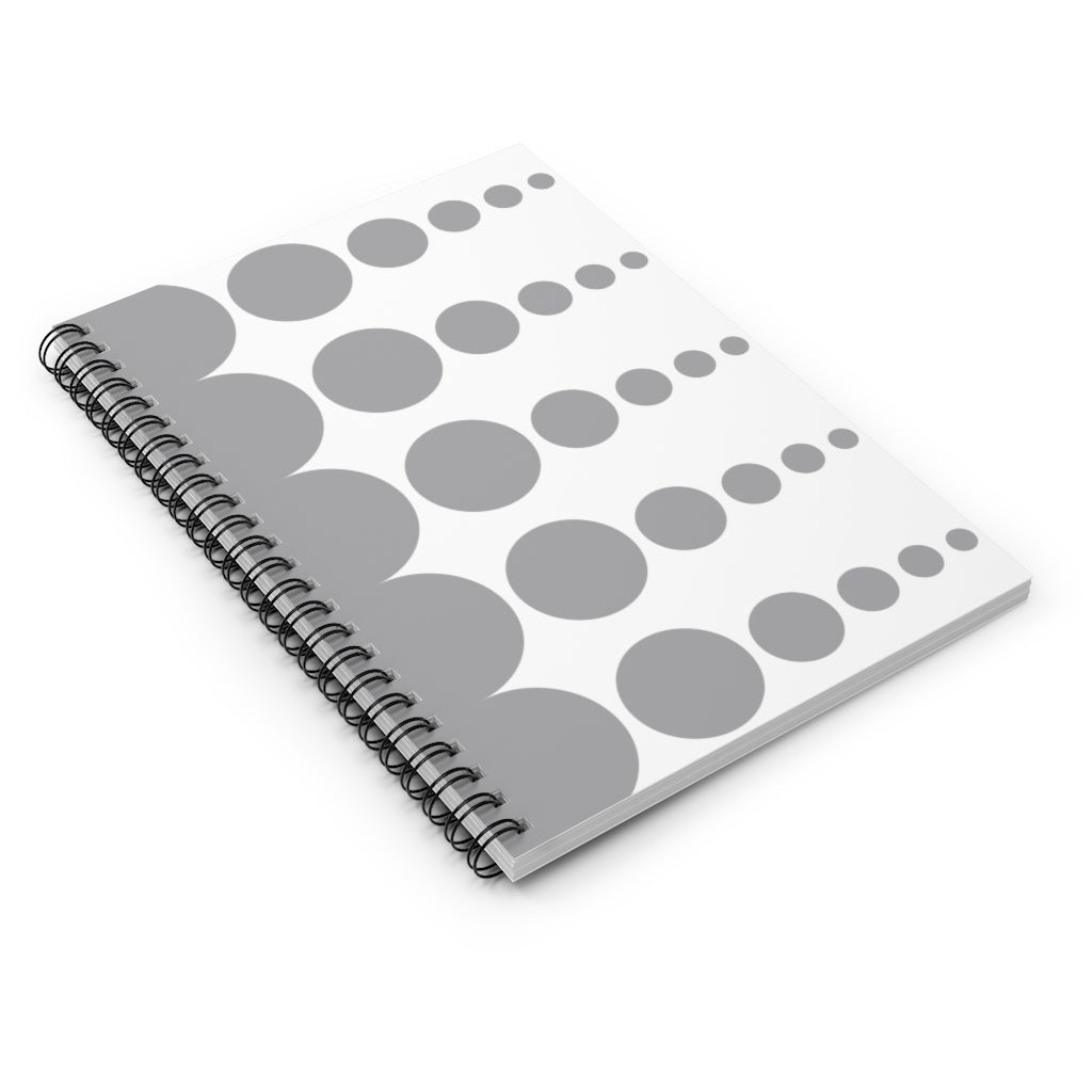 Notebook of Possibilities - Ruled Line - Misty Dots