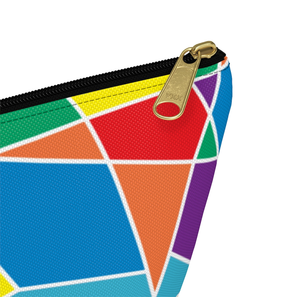 Pouch - Robin's Egg Rainbow Prism - 2 sizes