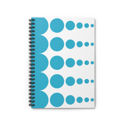 Notebook of Possibilities - Ruled Line - Robin's Egg Dots