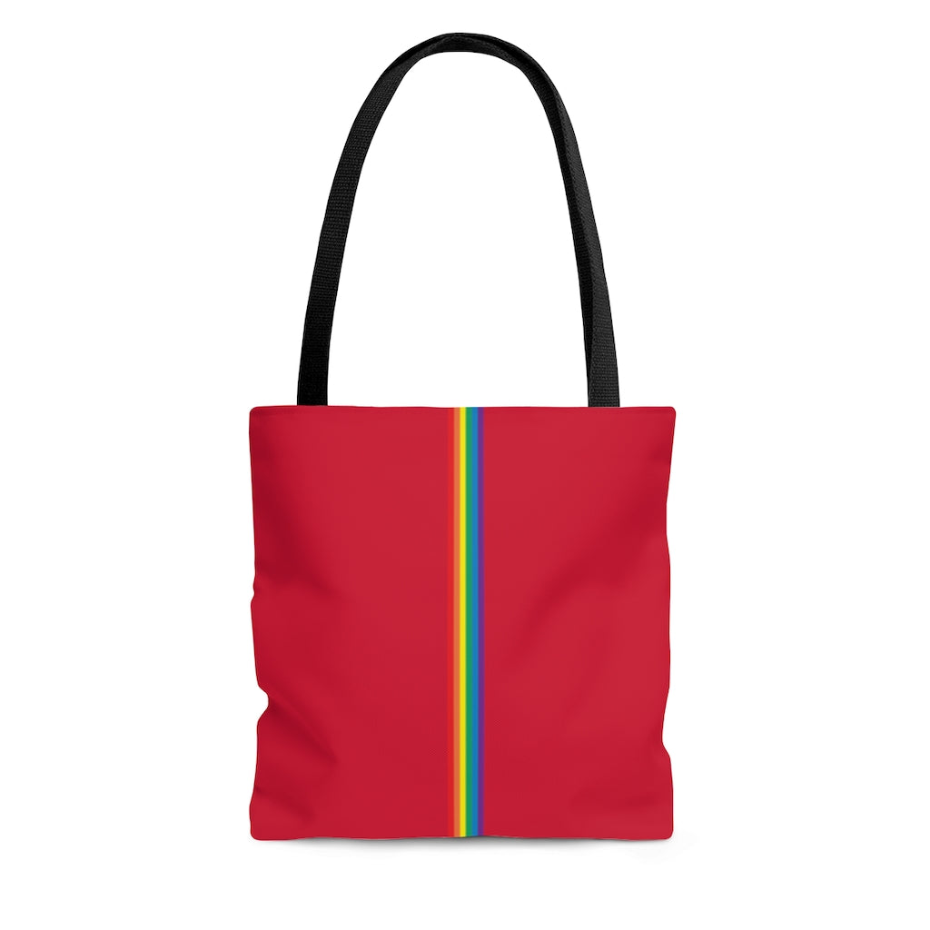 Tote Bag - Ruby Rainbow - 3 sizes