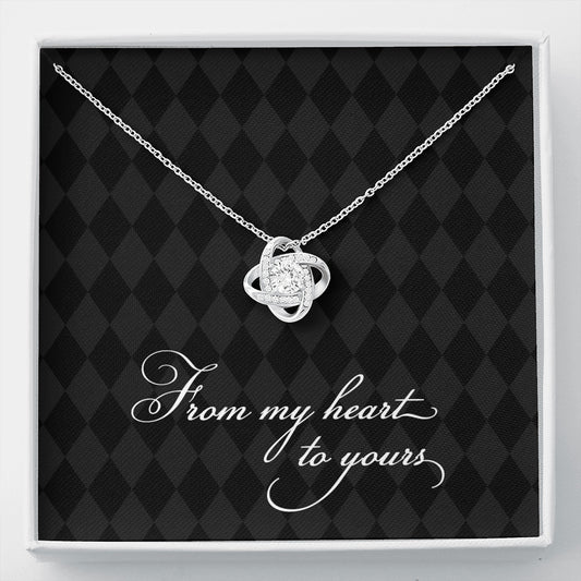 Love Knot Necklace - From my heart to yours