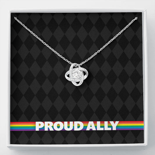 Love Knot Necklace - Proud Ally
