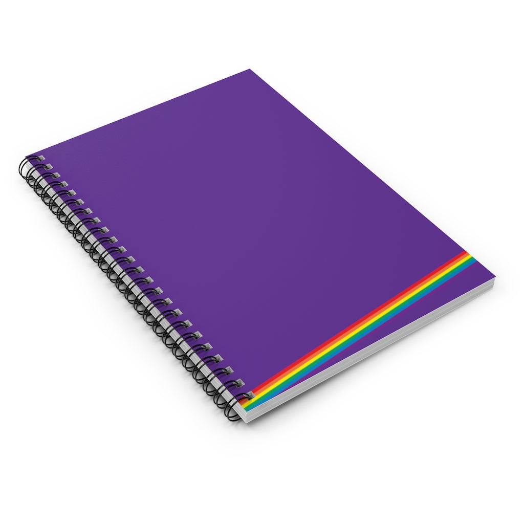 Notebook of Possibilities - Ruled Line - Royal Rainbow
